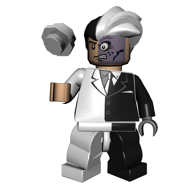 Illustration for article titled Two-Face Joins Lego Batman's Rogues Gallery
